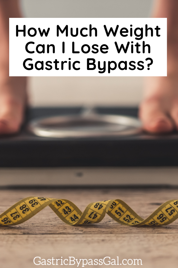 How Much Weight Can I Lose With Gastric Bypass? article cover image of a scale with feet on it